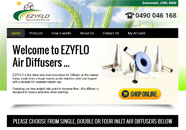 EZY Flow Small Business website