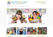 Antrim Child Care Small Business website
