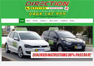 Direction Driving Small Business website